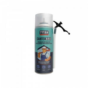 Пена монтажная Tytan Professional САНТЕXBRO всесезонная 500 мл