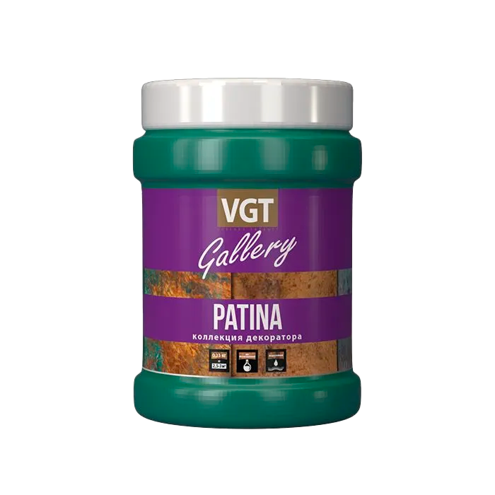 Эмаль универсальная матовая, окись меди 3 PATINA 0,25кг