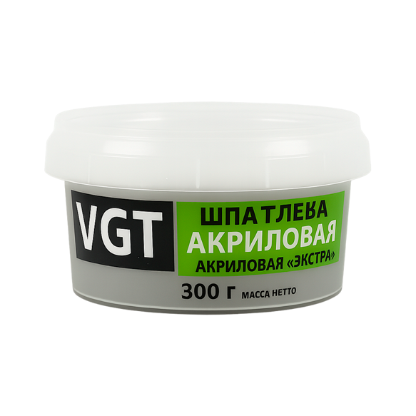 Шпатлёвка  “Экстра” по дереву дуб светло-серый 0,3кг