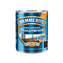 Краска алкидная для металлических поверхностей Hammerite гладкая гл коричневая (0,75л) RAL8017