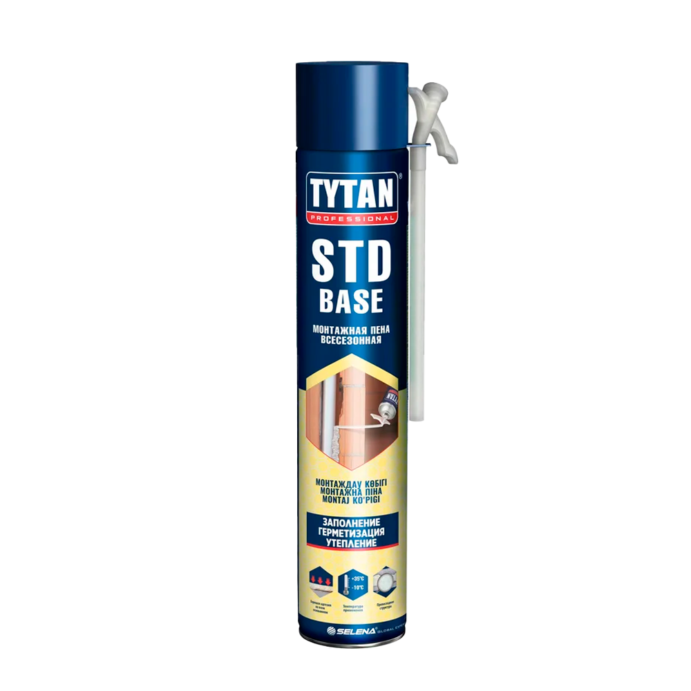 Пена монтажная всесезонная TYTAN Professional STD Base 750мл