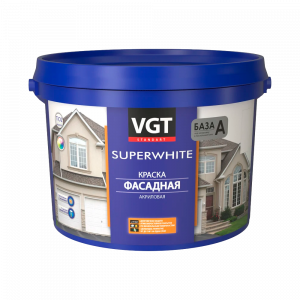 Краска ВД-АК-1180 фасадная база «А»(автоколерование), 6 кг