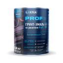Грунт-эмаль по ржавчине 4в1 быстросохнущая Лакра PROF IT База А, RAL9003 0,8кг