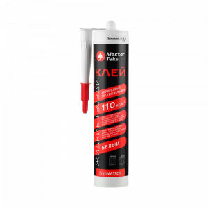 Жидкие гвозди экстрасил MasterTeks 110кг/м2 0,528кг белый