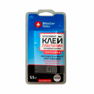 Клей-пластил эпоксид холод/сварк д/сант MasterTeks 55 гр.