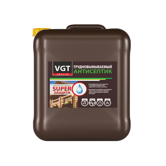 Антисептик трудновымываемый 5.0 кг