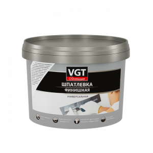 Шпатлёвка ВД финишная VGT Premium, 3,6 кг